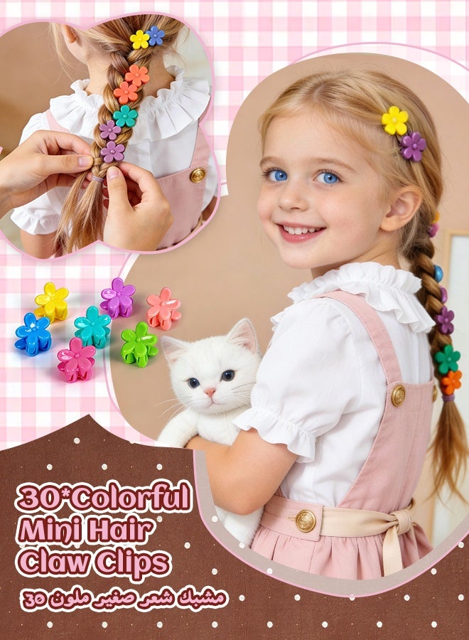 SOOO GOOD 142Pcs Girls Hair Accessories Gift Set, Cat Cute Hair Clips, Elastic Hair Bands and Bows with Leather Organizer Box, Suitable for Daily Hair Styling, Ideal Gifts for Girls Aged 3-16 - Image 3