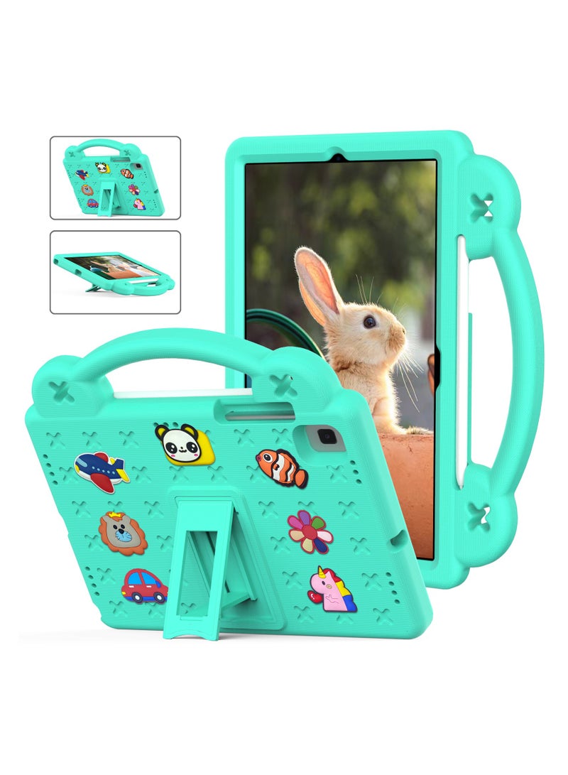 Children's protective case for Samsung Tab A7 t500/t505 (2021)/Tab A7 10.4 t509 (2022) Pen slot Heavy duty EVA foam shockproof case Children's shockproof case with stand  - Image 1