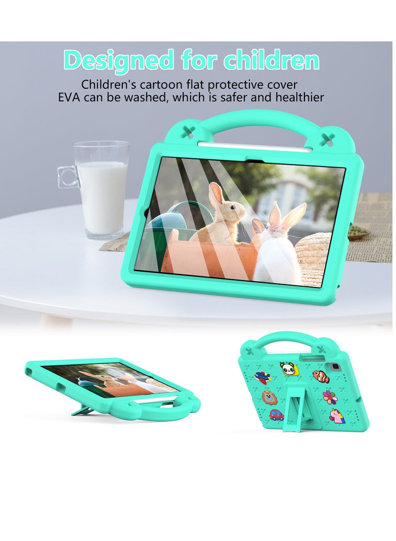 Children's protective case for Samsung Tab A7 t500/t505 (2021)/Tab A7 10.4 t509 (2022) Pen slot Heavy duty EVA foam shockproof case Children's shockproof case with stand  - Image 2