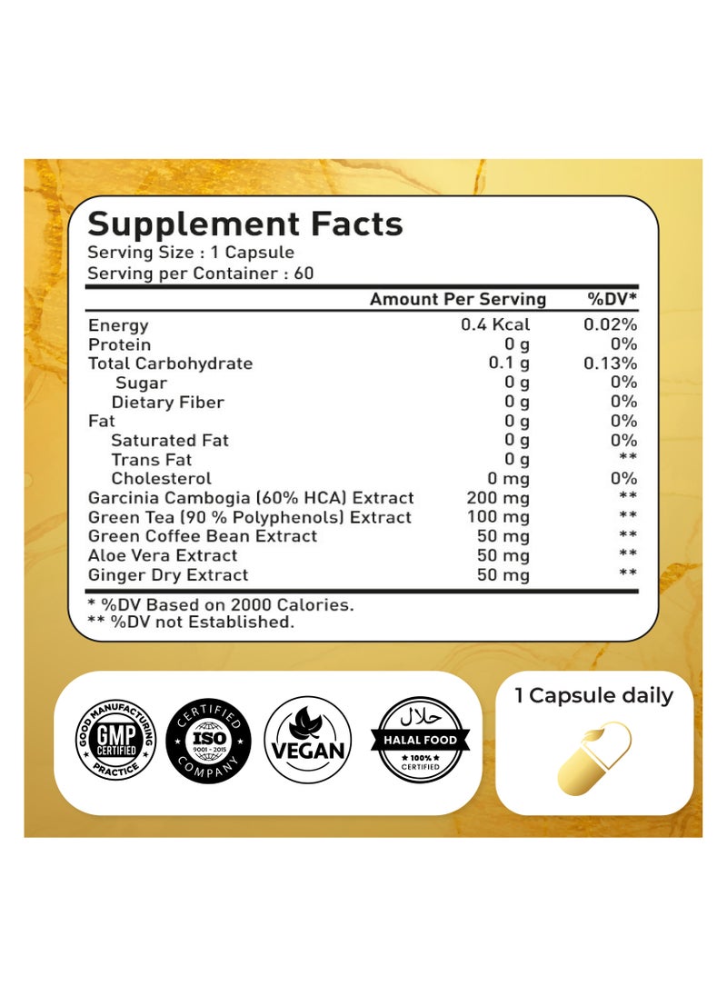 Natrolina Slimming Weight Loss Fat Burner Diet Pills 60 Capsules  - Image 2