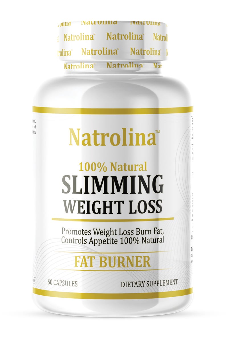 Natrolina Slimming Weight Loss Fat Burner Diet Pills 60 Capsules - Image 1