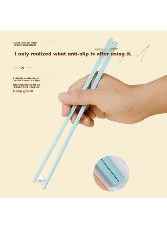 TANG CHOPSTICKS Tang Zong Kuai, Patterned Alloy Chopsticks, 20 Pairs Gift Box Set, Antibacterial, Color-coded For Separate Meals, Suitable For Dishwasher And Disinfection Cabinet, C3349 - Image 4