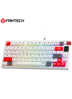FANTECH Wireless Mechanical Gaming Keyboard Red Switch 79 Keys - Triple Mode (BT/2.4GHz/USB-C),  RGB 20 Effects Backlit Membrane Gaming Keyboard, 450H Battery, 4000mAh - for PC/Mac, Gaming & Office  - Image 2