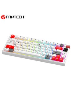 FANTECH Wireless Mechanical Gaming Keyboard Red Switch 79 Keys - Triple Mode (BT/2.4GHz/USB-C),  RGB 20 Effects Backlit Membrane Gaming Keyboard, 450H Battery, 4000mAh - for PC/Mac, Gaming & Office  - Image 3