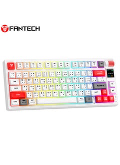 FANTECH Wireless Mechanical Gaming Keyboard Red Switch 79 Keys - Triple Mode (BT/2.4GHz/USB-C),  RGB 20 Effects Backlit Membrane Gaming Keyboard, 450H Battery, 4000mAh - for PC/Mac, Gaming & Office  - Image 4