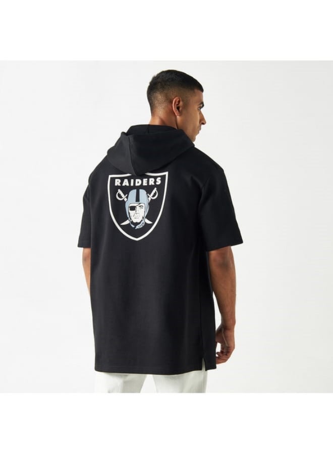 SP Characters National Football League Applique Detail Hoodie with Kangaroo Pocket  - Image 4