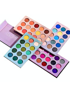 Qumeidie Qumeidie Color Board Eyeshadow Palette Highlighters Eye Make Up High Pigmented Professional Eye Shadow Mattes And Shimmer Finish, Multicolor 60 color  - Image 5
