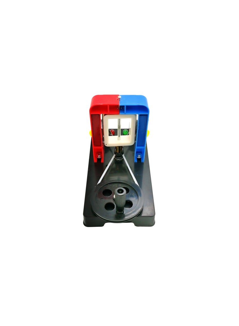 Cobest DIY Hand-Cranked DC Electric Generator Model for School Labs - Simple Electric Motor Demonstration for Physics Education and Science Projects. Perfect for Classroom Learning! - Image 2
