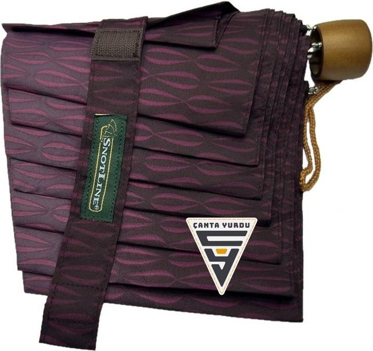 Çanta Yurdu Bag Yurdu Snotline 08-L Super Mini Manual B1 Umbrella Claret Red  - Image 5