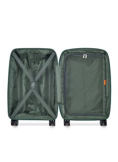 DELSEY Securitech By Delsey Dune Expendable Double wheel cabin trolley luggage bag 55cm Green  - Image 4