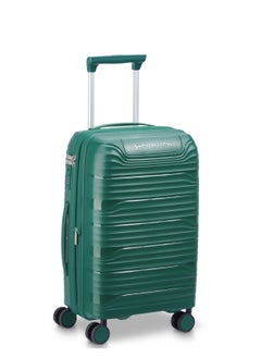 DELSEY Securitech By Delsey Dune Expendable Double wheel cabin trolley luggage bag 55cm Green  - Image 3