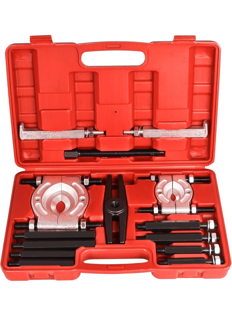 MAS 5 Ton Capacity Bearing Separator Puller Wheel Hub Axle Puller Splitters Tool Set ,14PCS Bearing Separator Puller Set - Image 1