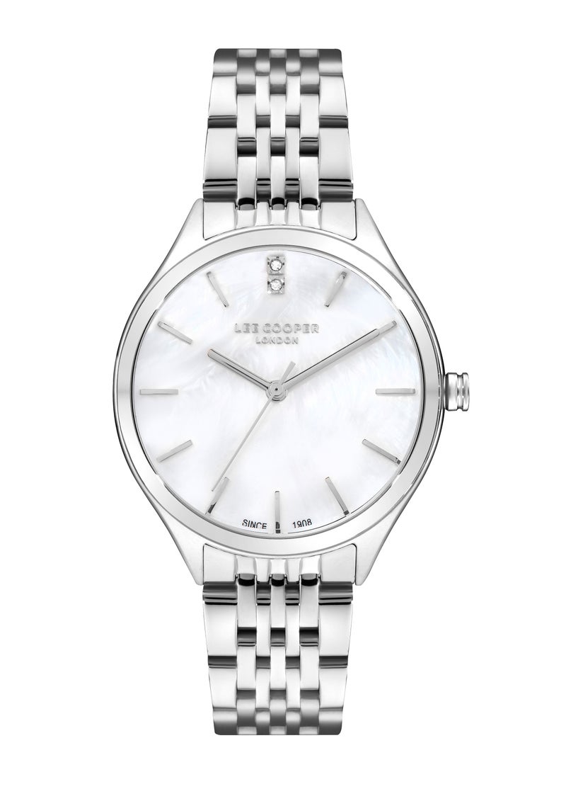 LEE COOPER Women’s Analog Silver Dial Watch – LC07821.320 - Image 1