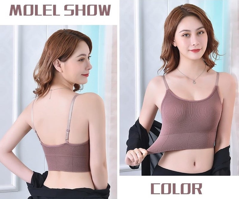 Mysha Women Cotton Padded Bra Combo Pack of 3 | Soft, Comfortable, and Breathable Fabric | Removable Pads, Adjustable Straps for Everyday Wear - Image 4
