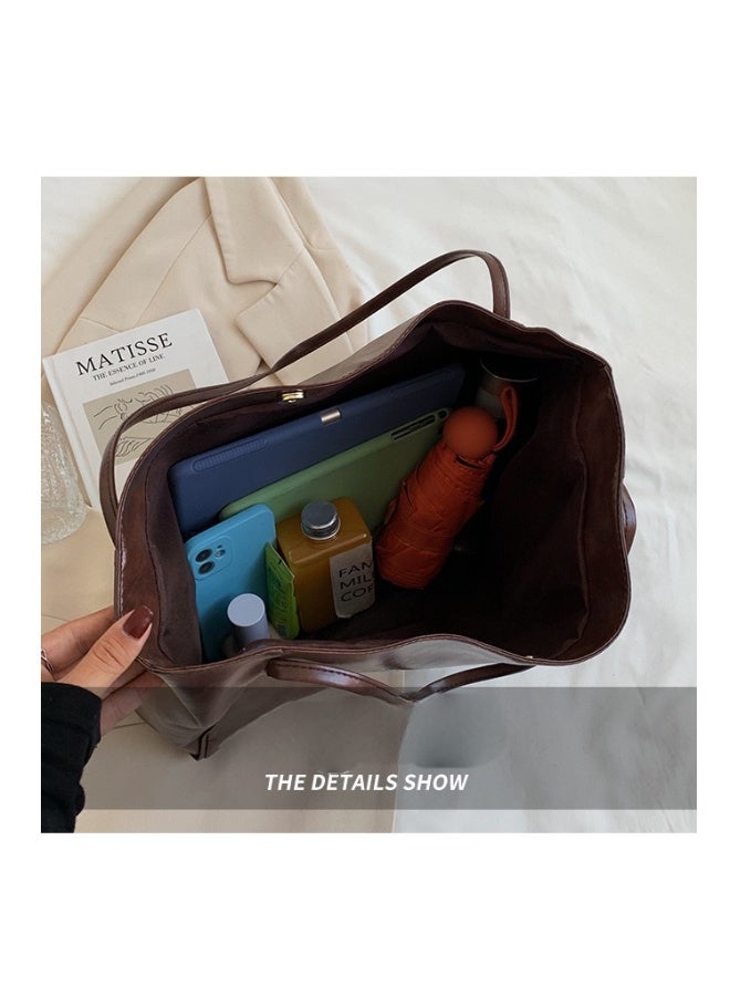 Women Handbag Shoulder Bag For Ladies Large Capacity Handbag - Image 5