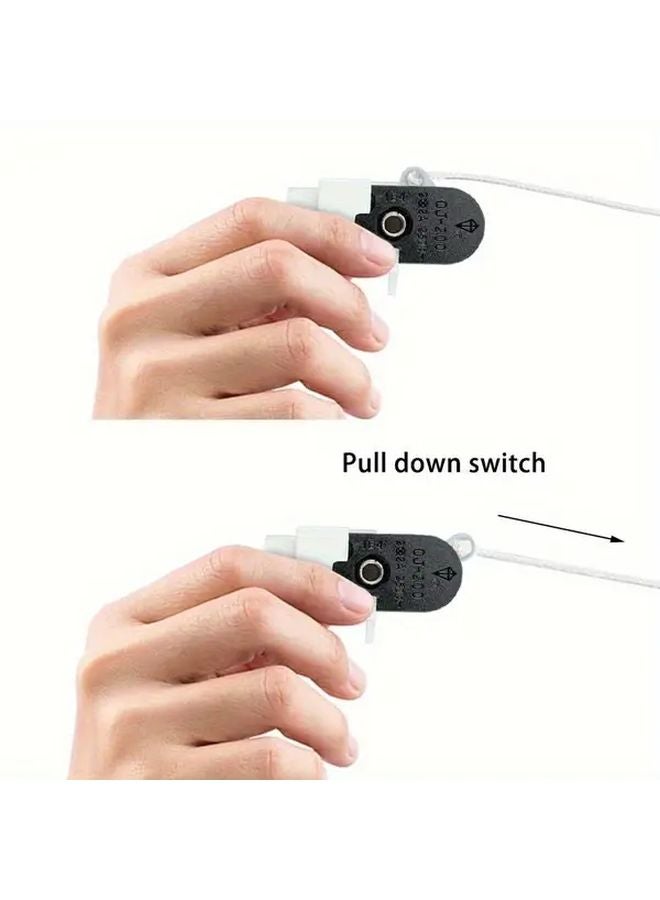 6pcs Pull Chain Switches 2A250V AC Waterproof ON OFF Control for Bathroom Chandelier - Image 4