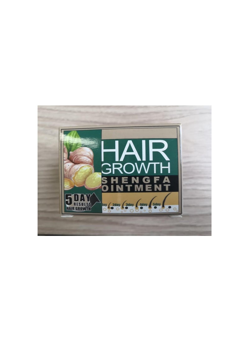 Generic - Ginger Hair Growth Ointment Hair Regrowth Treatment Cream Moisturizing Scalp Massage Hair Follicle Hair Care Serum Essence Conditioner (Cream Shampoo Bar Set) - Image 1