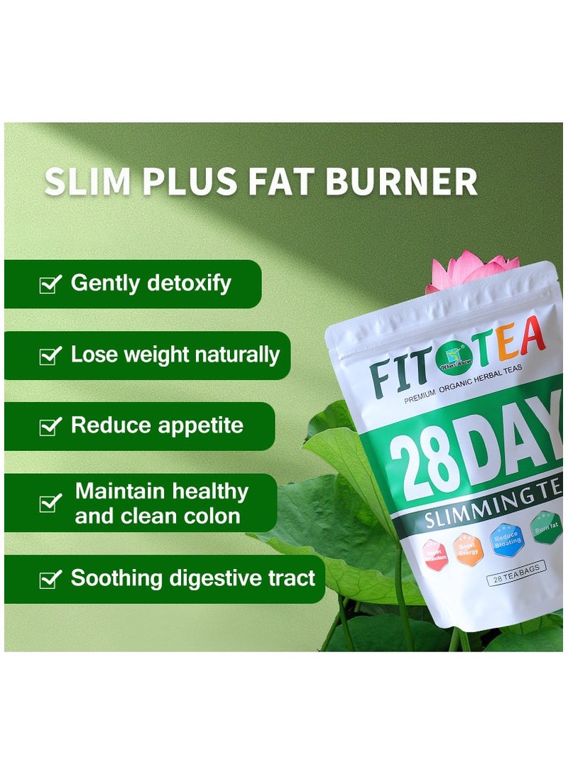 Wins Town 28 - Day Inner Detox and Waist - friendly Herbal Tea: 28 Individual Pouches for Digestive Wellness  - Image 2