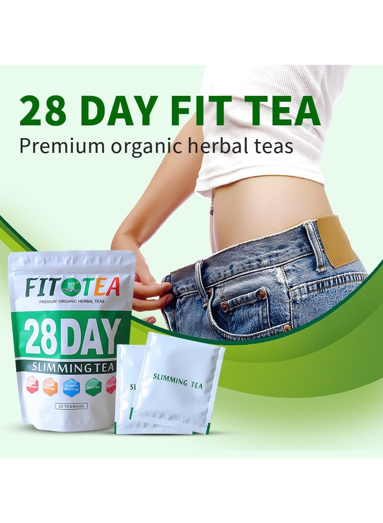 Wins Town 28 - Day Inner Detox and Waist - friendly Herbal Tea: 28 Individual Pouches for Digestive Wellness  - Image 3