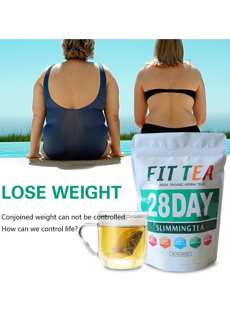 Wins Town 28 - Day Inner Detox and Waist - friendly Herbal Tea: 28 Individual Pouches for Digestive Wellness  - Image 5