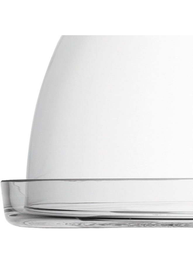 LSA International LSA International Vienna Plate & Dome Ø25/Ø22.5 H18cm Clear  - Image 3
