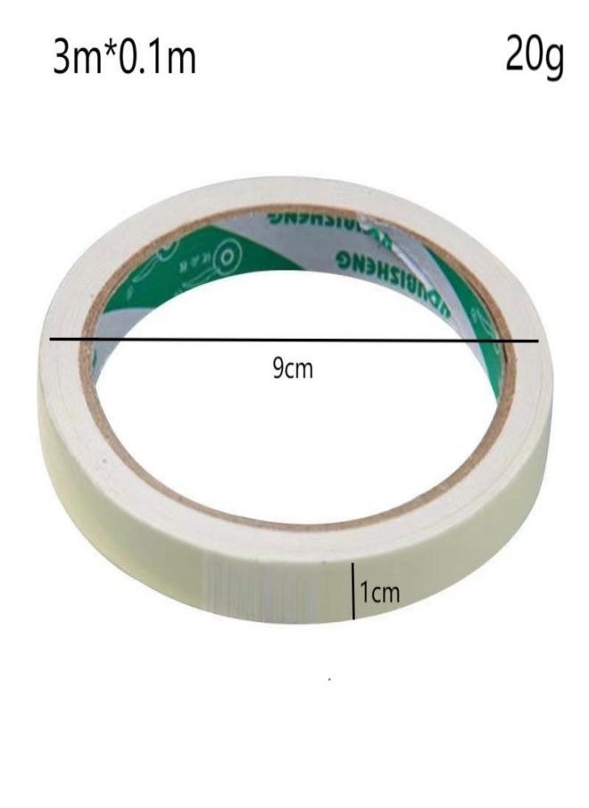 Generic 3PCS Luminous Photoluminescent/Luminescent Emergency Roll Safety Egress Markers Stairs, Walls, Steps, Exit Sign. Glowing Pro Theatre Stage Floor  - Image 3