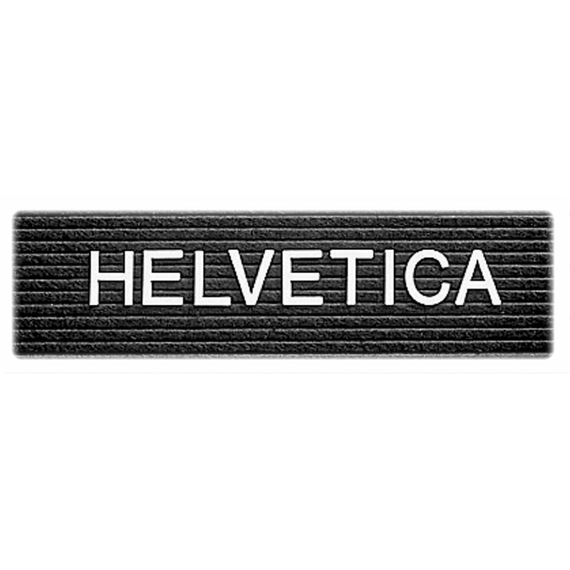 Quartet 1 Inch Characters for Plastic Letter Boards, Helvetica Font, 144 Characters per Set, White (F1) - Image 5