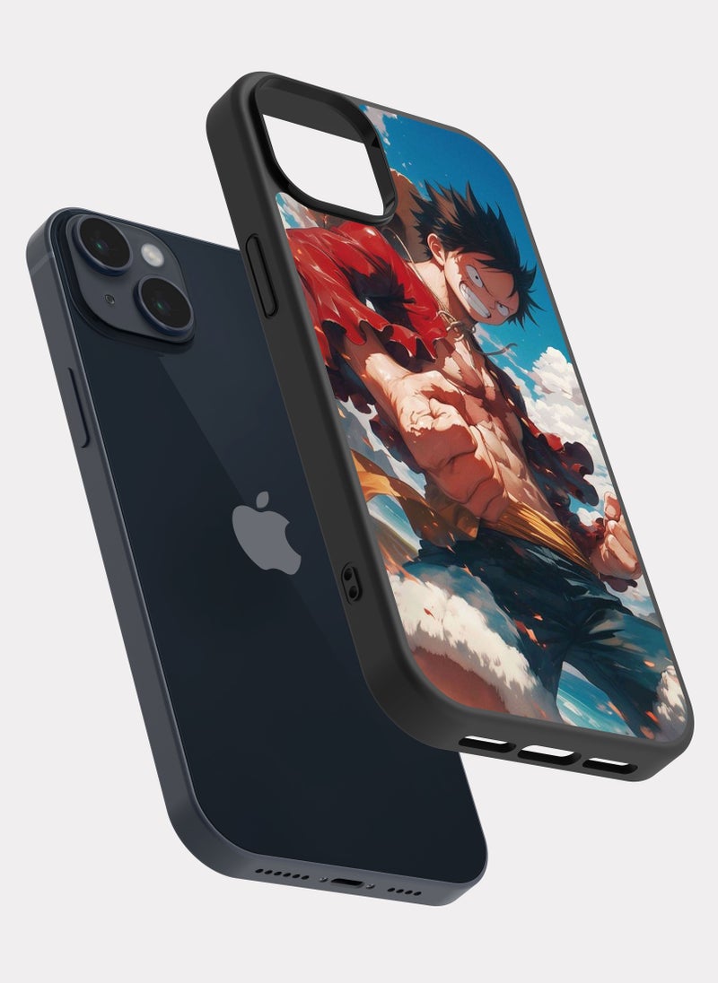 PXLAAT iPhone 14 Plus case cover One Piece Monkey D. Luffy - Image 2