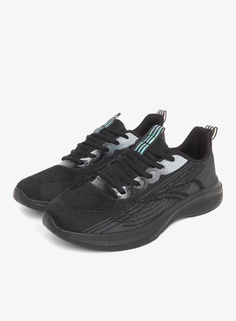 Styli Printed Lace Up Sneakers - Image 2