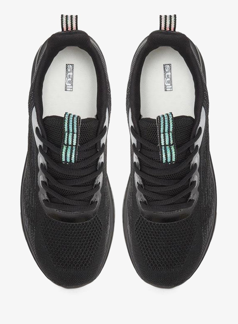 Styli Printed Lace Up Sneakers - Image 5