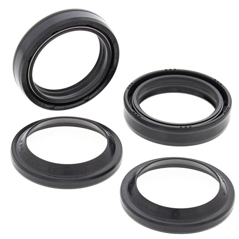 All Balls Racing Fork Seal & Dust Seal Kit 56-124 Compatible With/Replacement For Kawasaki KDX200 1983-1985, KDX250 1980-1984, KL650 B (KLR) TENGAI 1990-1991, KX250 1979-1981 - Image 1