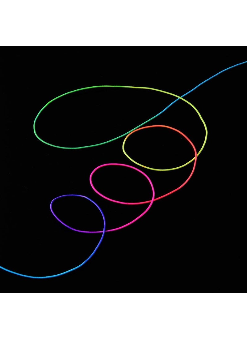 DIY Crafts - DIY Crafts Design # No 1, Rainbow Cord, Rainbow Cord Beading Threads Rainbow Thread (Design # No 1, Rainbow Cord) - Image 1