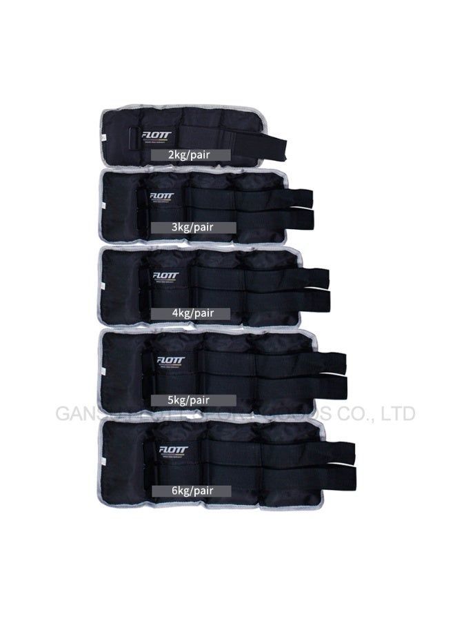 FLOTT Adjustable Ankle Weights Set 2PCS for Women & Men – Weighted Wrist & Ankle Straps for Fitness, Gym, Running, Yoga & Home Workouts – Comfortable Breathable Fabric, Strength Training & Muscle Building Accessories(0.5kg) - Image 3
