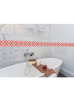Paper Plane Design Paper Plane Design 'Ethnic Theme' Wall Sticker (PVC Vinyl, 500 cm x 10 cm, Multicolour)  - Image 3