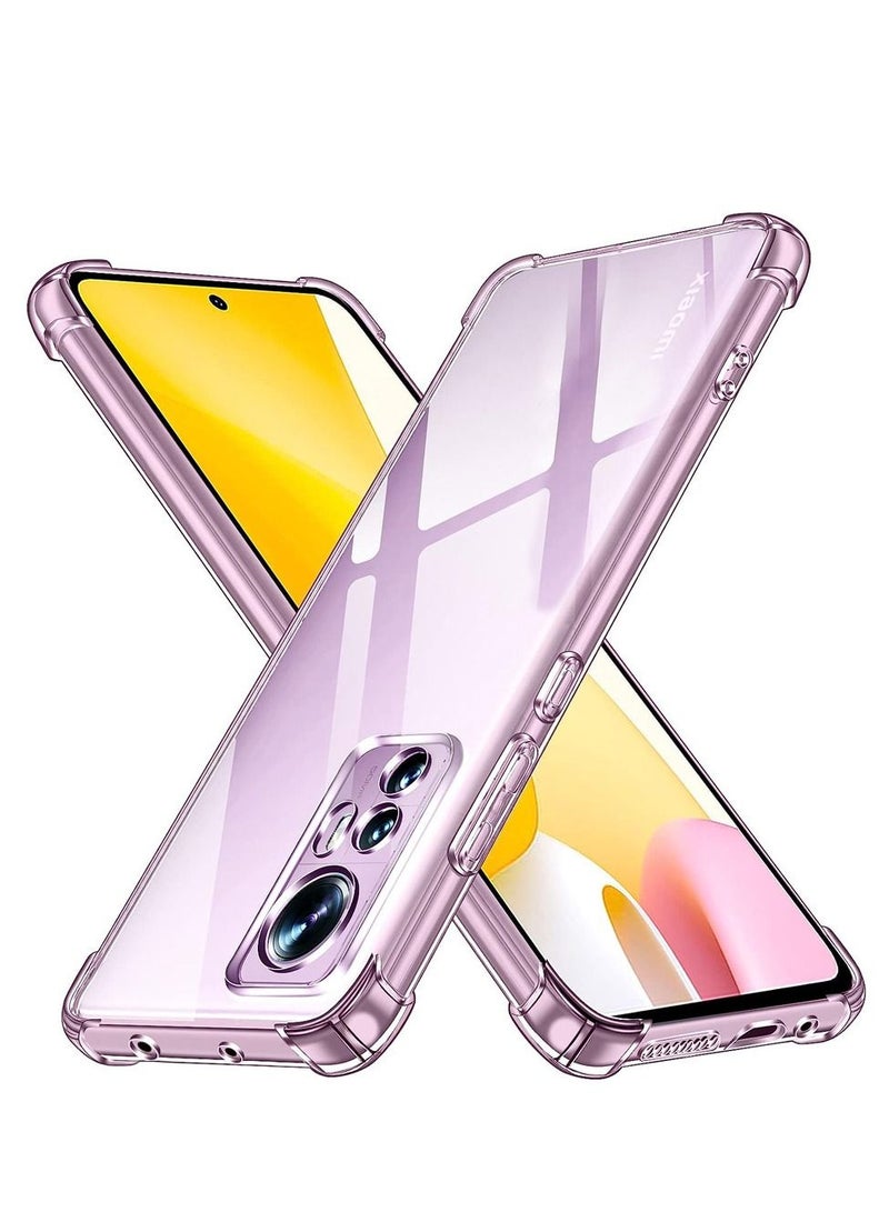 CATANES Xiaomi 12 Lite Case Cover Protective TPU Four Corners Cover Soft Case - Image 1