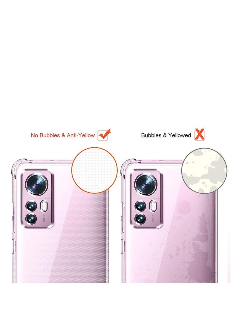 CATANES Xiaomi 12 Lite Case Cover Protective TPU Four Corners Cover Soft Case - Image 3