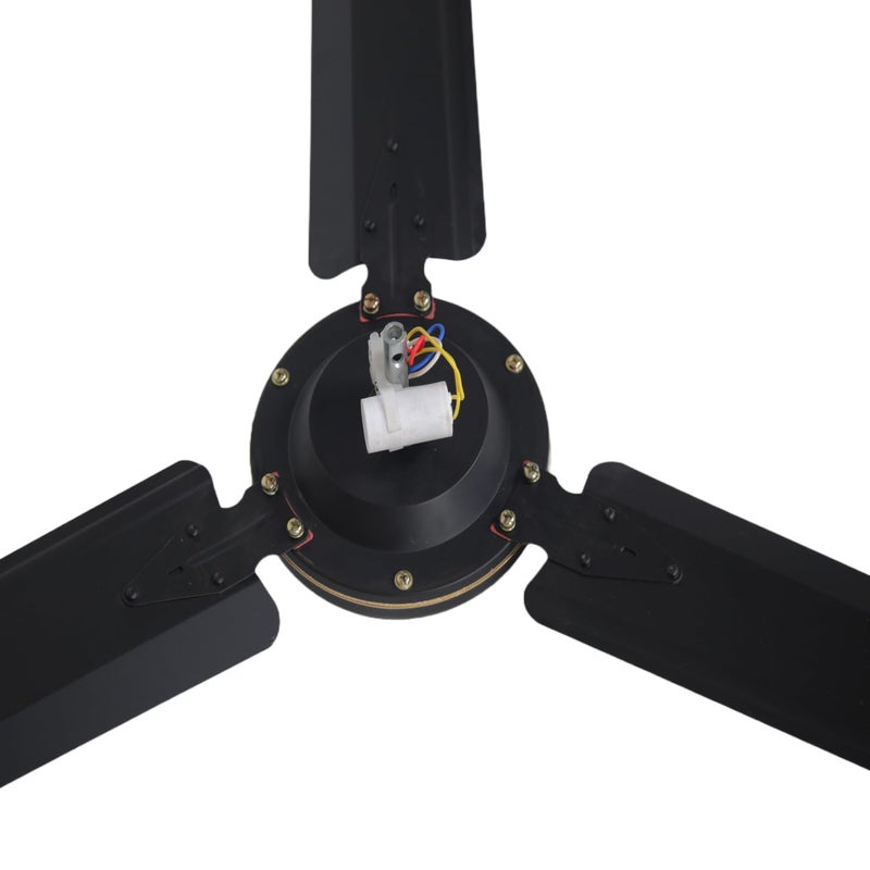 ESKON ESKON Ultra HighSpeed400 RPM 50Hz Frequency and 240A 1200 mm 3 Blade Ceiling Fan BREZZA SMOKE BROWN SMOKE BROWN  - Image 4