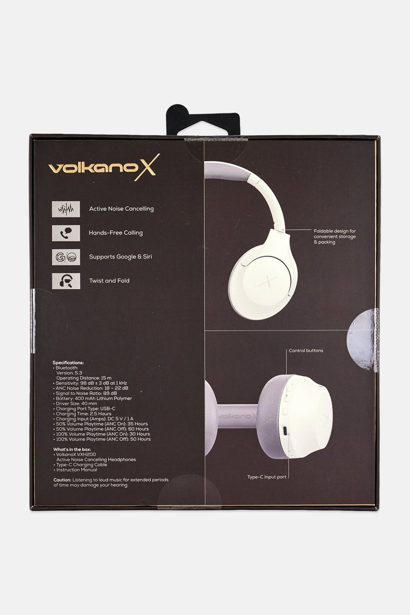 Volkano VXH200 Bluetooth Wireless Headphones, Light Green - Image 4