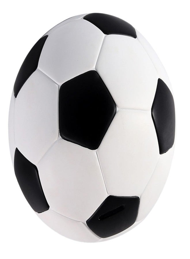HOOTNEE Football Piggy Bank Piggy Banks for Adults Kids Soccer Office Desk Decor Home Decoration Piggy Bank for Boys Soccer Ball for Kids Boys Soccer Football Coin Bank Cartoon Vinyl Child - Image 1