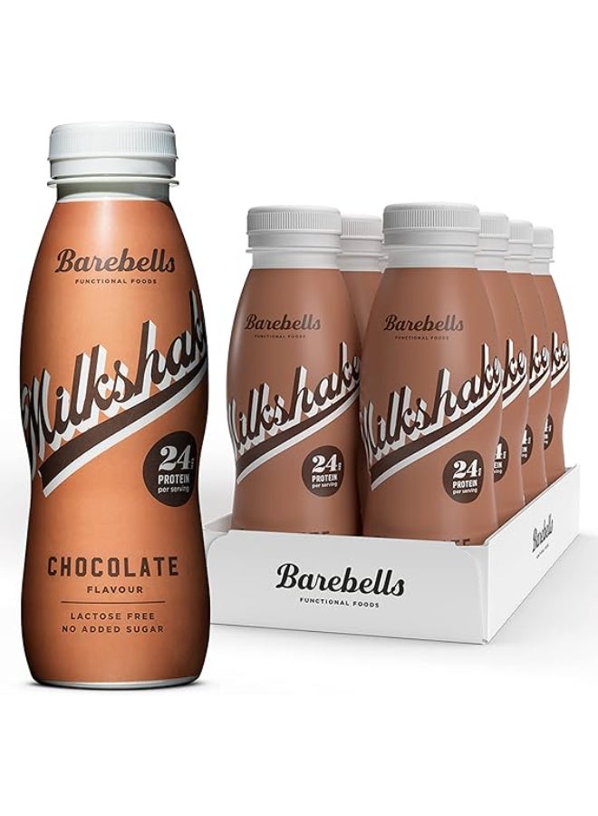 Barebells Protein Milkshake Chocolate ( 330 ML x 8 ) - Image 1