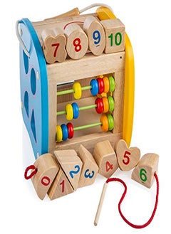 Generic Wooden Toy Puzzle Sorting Cube – Play Box for Toddlers, Promotes Shape Recognition  - Image 2