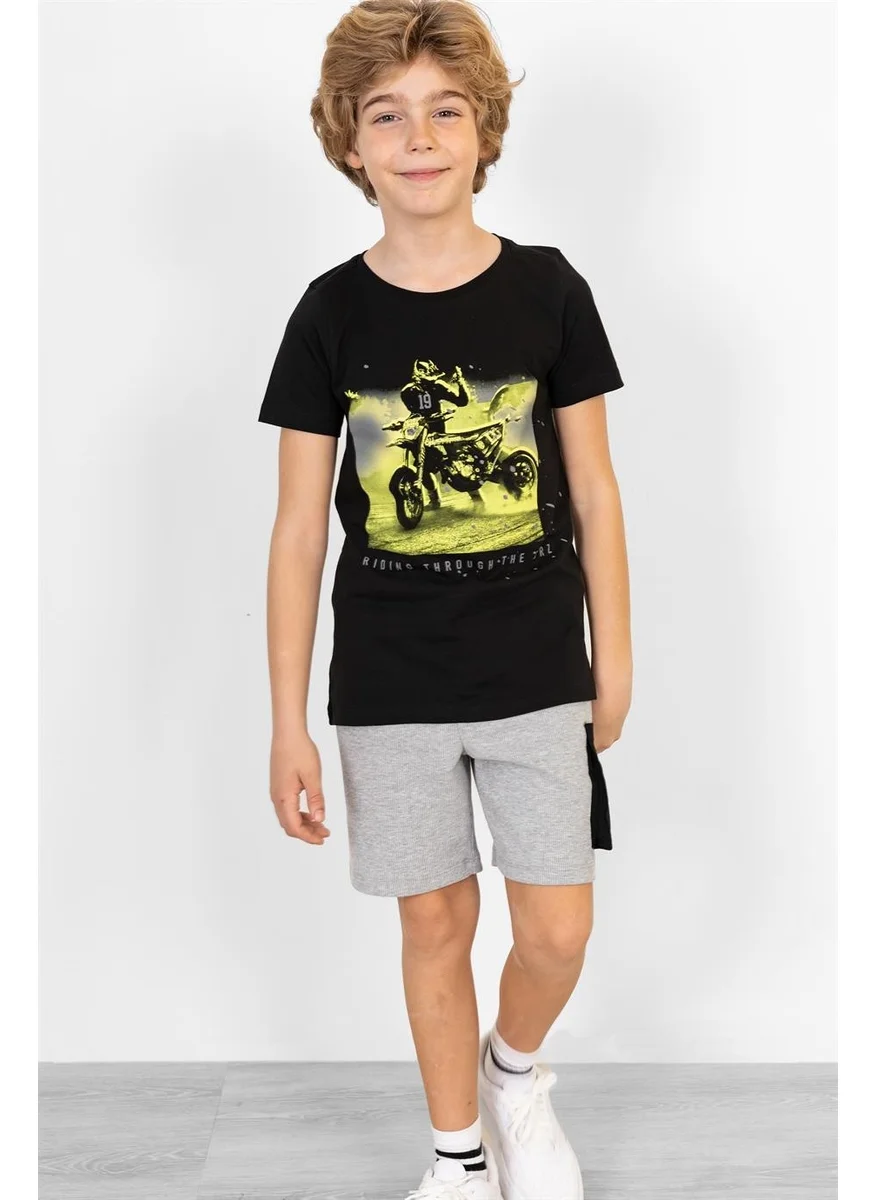 BRZ Collection Printed Boy Short Sleeve T-Shirt