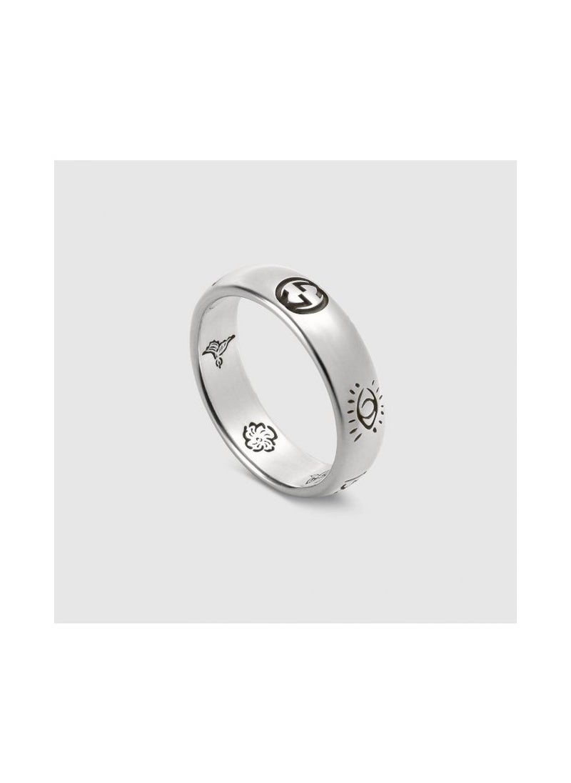 Ring - Gucci Blind For Love Ring Silver - Image 1