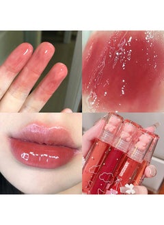 LuckNest 6Pcs Bear Lip Glaze Jelly Lipstick, Liquid Lipstick Cute Bear Lipgloss Moisturizing Lip Stain Plumping Water Lip Gloss Waterproof Long Lasting Cheek Rouge Tint Cosmetics Beauty Makeup  - Image 5