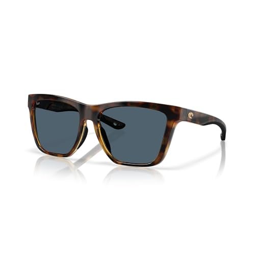 Costa Del Mar Polarized Sunglasses Womens Panga II Designer Sunglasses For Women with 100 UV Protection Size 57 TortoiseGray 580P - Image 1