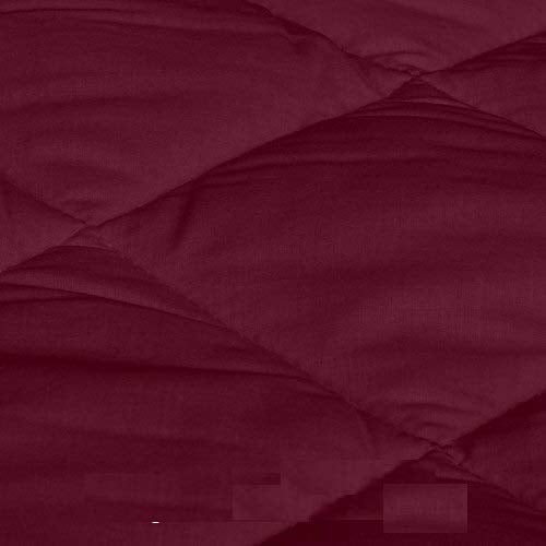 Jaipur Prints Water Resistant & Dustproof Mattress Protector King Bed Size 78" X 72" -Maroon-for King Bed Mattress- with Elastic Bands  - Image 3