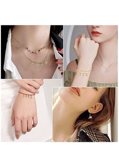 KASTWAVE Mixed Alphabet ABC Letter Charms, Alphabet A-Z Charms DIY Bracelet Necklace Pendants with 200Pcs Open Jump Rings for Jewelry Making and DIY Crafting (156Pcs)  - Image 5