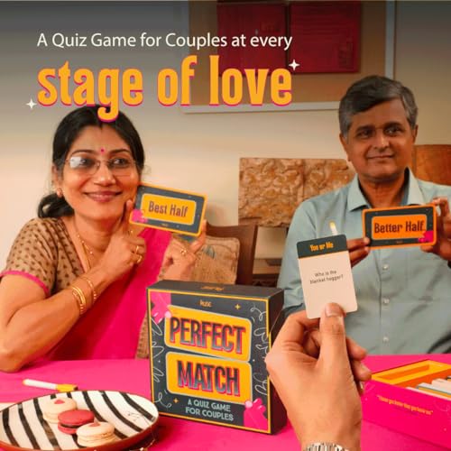 MYMUSE Couples Quiz Card Game | Gifting Idea | 200 Hilarious, Unusual Prompts, 4 Fun Categories | Perfect Match | Wedding, Engagement, Bachelorettes, Romance, House Party, Besties, Relationships - Image 2