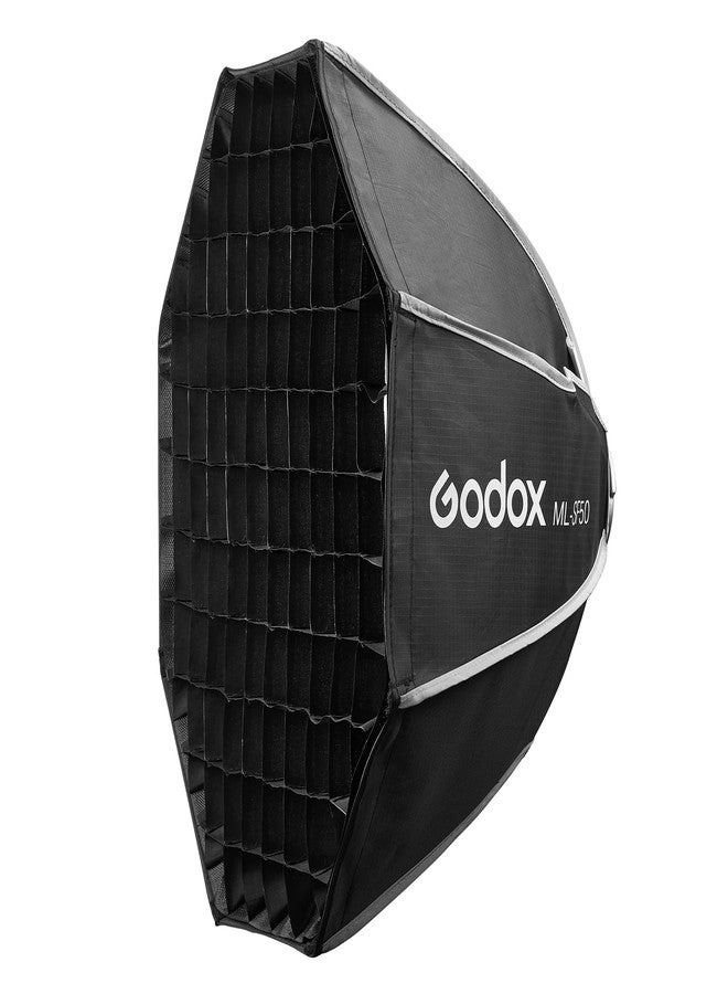 جودوكس صندوق إضاءة ناعم ثماني الأضلاع Godox ML-SF50 مقاس 37 بوصة (50 سم) مع حامل Godox وشبكة قرص العسل، مناسب لمصابيح الفيديو LED المحمولة ML100Bi وML60II Bi - Image 1
