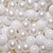 GOGOSO Ball Pit Balls Crush Proof NonToxic Plastic Balls Babies Kids Toy Bulk Pack 170pcs 22inchs Pear WhiteWhite - Image 4